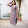 Cotton Kurti (JF-30/79) - Graphite