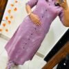 Cotton Kurti (SRK-04/105) - Lavender