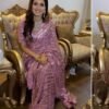 Georgette Saree (SRK-04/119) - Onion