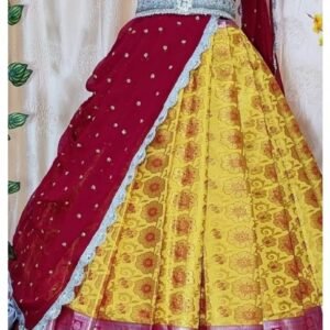 Kanjivaram Silk Lehenga (JF-30/130c)