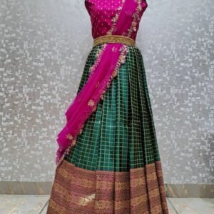 Kanjivaram Silk Lehenga (JF-30/130b)